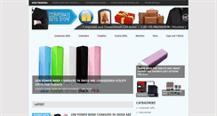 Desktop Screenshot of corporategiftsstore.co.in